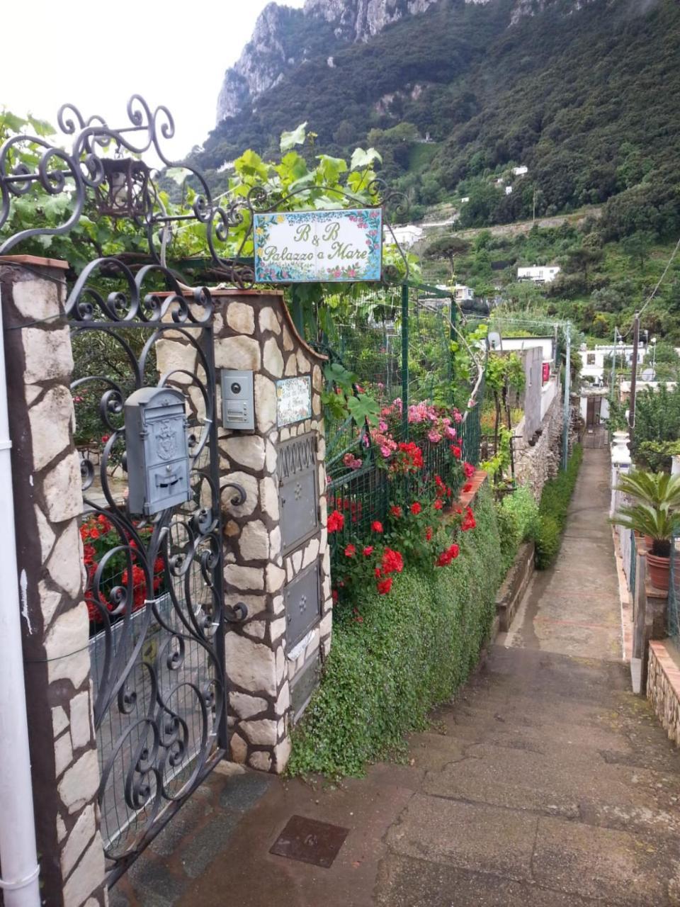 B&B Palazzo A Mare Capri Exteriör bild